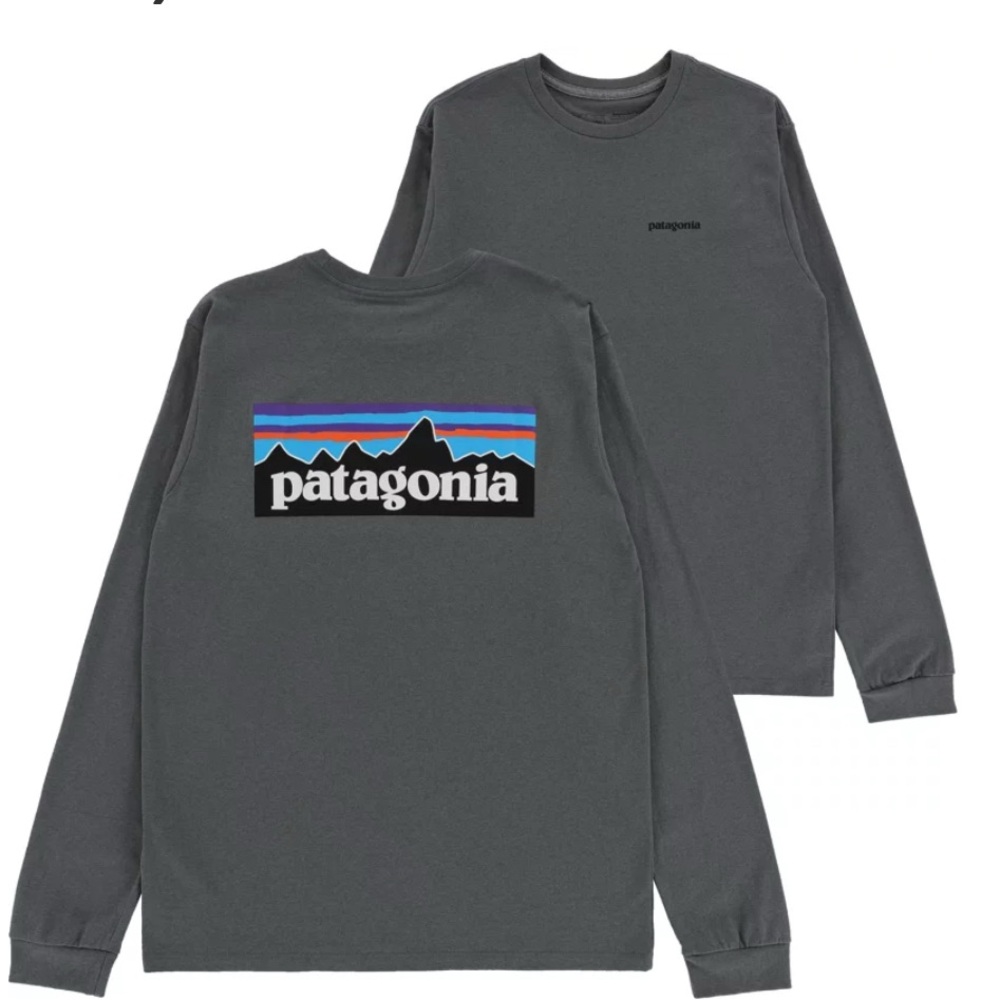 Patagonia Gray Long Sleeve Tees for Outdoor Comfort